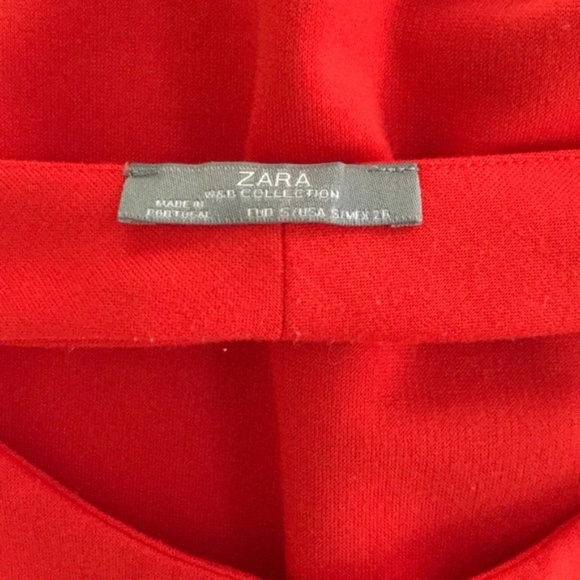 Zara size small Dark Orange Cut out Dress - Picture 5 of 5